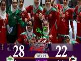 دیدار تیم های ایران و اردن در مسابقات هندبال قهرمانی آسیا۲۰۲۱ 
