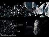 پروژه افترافکت نمایش عناوین سینمایی Space and Asteroids