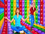 تفریح و سرگرمی :: خانه پاپیتی به مدت 24 ساعت  اسباب بازی های رنگین کمانی 123 GO