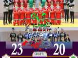 دیدار تیم های ایران و ژاپن در مسابقات هندبال قهرمانی آسیا۲۰۲۱ 