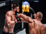 ناک اوت امیر علی اکبری مقابل حریف روس | MMA