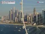بلندترین چرخ و فلک جهان در دبی آغاز به کار می‌کند 
