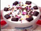 اسلایم طرح شکلاتی