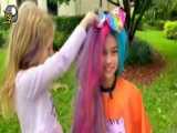 ناستیا و رنگی کردن موها