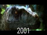 تکامل ولاسی رپتور در فیلم های پارک ژوراسیک