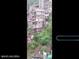 فرو ریختن ساختمان ۸ طبقه در هند، پس از رانش زمین