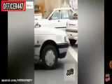 آتش گرفتن خودروی شاهین صفر درب در نمایندگی
