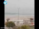 طوفان شاهین آبهای عمان را درنوردید