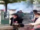 حمله پلیس فرانسه به تجمع هواداران گروه تروریستی پ.ک.ک در استراسبورگ