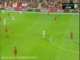 گل اول پرتغال به قطر(رونالدو)