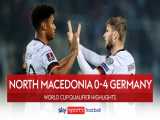 مقدونیه شمالی ۰-۴ آلمان | خلاصه بازی | ژرمن‌ها اولین تیم حاضر در جام جهانی ۲۰۲۲