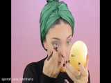 آموزش آرایش سایه اسموکی لایت - ملینا تاج