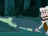 انیمیشن تمساح پوزه کوتاه گاندو؛ جذاب و آموزشی 