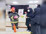 ۷ مهر روز جهانی آتش نشان همراه با تقدیر از معلم آتش نشان دبستان مفتاح