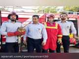 آتش نشانان کرمانشاهی، این بار نجات یک بهله سارگپه