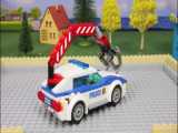 تفریحی و سرگرمی کودک :: ماشین بازی کودکان با داستان ماشین پلیس آزمایشی لگو
