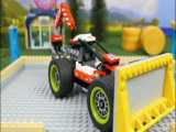 تفریحی کودک :: ماشین بازی کودکان خراب کردن اداره پلیس
