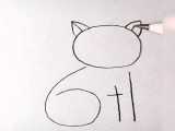 نقاشی گربه ناز نازی