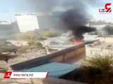 لحظه سوختن خانه پدری پرویز مشکاتیان در آتش