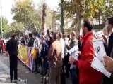 تجمع  اعتراضی غارت شدگان شرکت کلاهبرداری آذربایجان