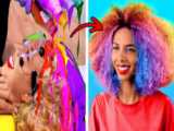 تفریح و سرگرمی :: ترفند ها و تیکنیک های رنگ امیزی و مدل دادن به مو
