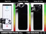 مقایسه باتری Google Pixel 6 Pro vs. iPhone 13 Pro Maxو Galaxy S21 Ultra
