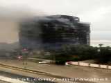 آتش سوزی برج رامیلا در چالوس
