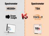 مقایسه اسپکترومتر TIDA شرکت تکسان و اسپکترومتر Ocean