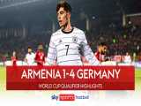 ارمنستان ۱-۴ آلمان | خلاصه بازی | برد پرگل ژرمن‌ها در دیدار تشریفاتی