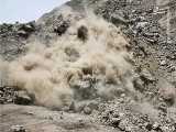 لحظات نفسگیر از ریزش کوه گنو بر اثر زلزله هرمزگان