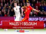 ولز ۱-۱ بلژیک | خلاصه بازی | تک امتیاز ارزشمند؛ ولز‌ سید ۱ پلی‌آف
