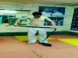 اموزش بستن کمر بند کاراته توسط سنسی محمدرضا عالی زاده