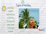 Holiday vocabulary 