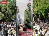 بازگشت پیکر شهید تازه تفحص شده مدافع حرم
