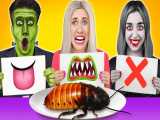 تفریحی و سرگرمی بانوان/چالش ها و موقعیت های خنده دار غذایی هالووین Multi DO