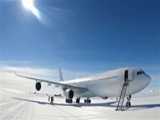 نخستین بار در تاریخ؛ لحظه فرود ایرباس در قطب جنوب 
