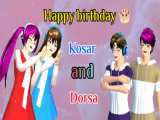 Happy birth day kosar and Dorsa;)))))) گزارشگرا بپرن کپ!!!