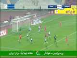 خلاصه بازی رفت پرسپولیس 2-2 هوادار