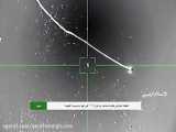 لحظه اصابت موشک انصار الله (فاطر۱) به هواپیمای سعودی (احتمال قوی f15)