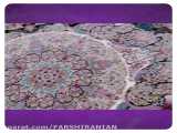 فرش ماشینی بادمجانی ( قسمت دوم )