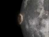فیلم برخورد سیارک به کره ماه