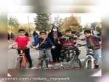 دوچرخه سواری در پارک چیتگر به مناسبت روز دانش آموز