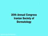 سخنرانی و ورکشاپ اندولیفت در بیستمین کنگره متخصصین پوست ایران