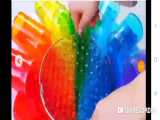 اسلایم رنگین کمانی =فالوو