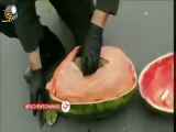 کشف جا سازی شده مواد مخدر در داخل هندوانه
