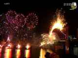 آتش بازی و جشن سال نو در سیدنی استرالیا