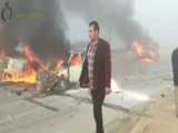ببینید | ویدیویی جدید از تصادف زنجیره ای امروز خوزستان