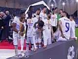 جشن قهرمانی رئال‌مادرید و مراسم اهدای جام سوپر کاپ اسپانیا