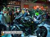 نمایشگاه میلان ایتالیا از موتور سیکلت بویژه کاوازاکی اچ توآر