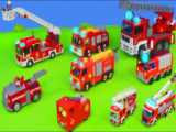 ماشین بازی برای کودکان/اسباب بازی/قسمت 57/ماشین آتش نشانی و آمبولانس پلی موبیل